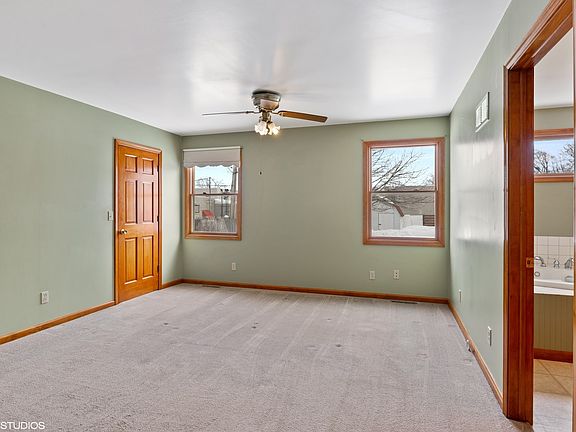 Master Bedroom, 16x13, has 2 Closets, one is 6x6 walk in and the other walk-in has built in organiza