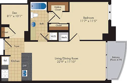Floor plan Garfield