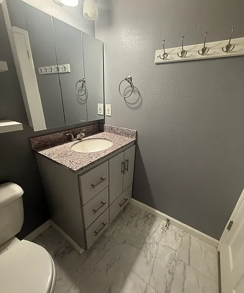 Hall bathroom