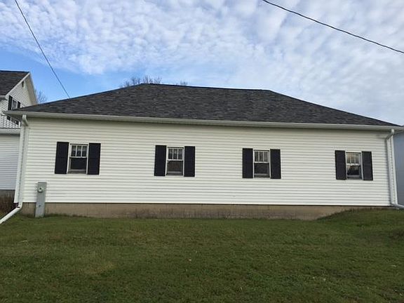 2 car garage rear view