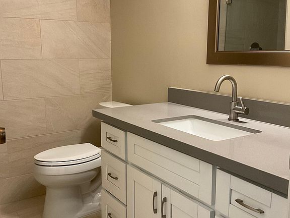 Totally remodeled downstairs full bathroom