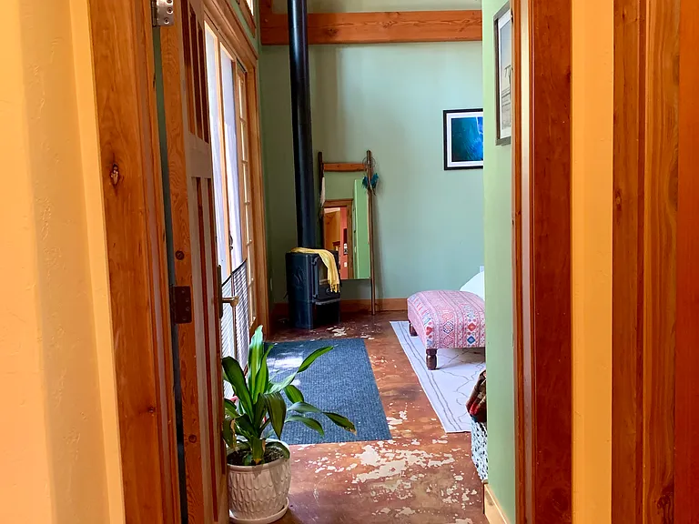 Main floor primary bedroom entry