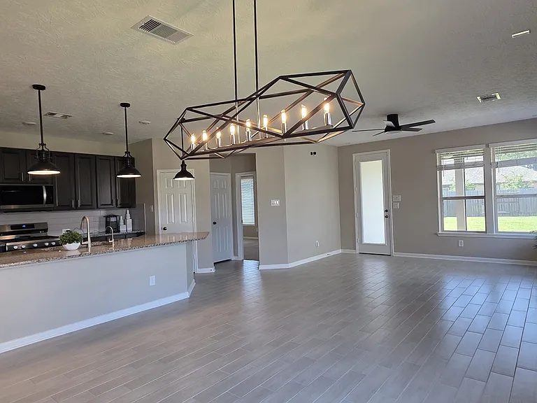 Inviting environment for gatherings.