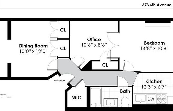 2nd image of 373 6th Ave #1