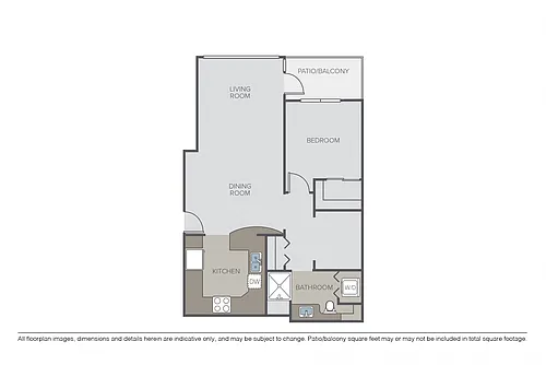 Floor plan Plan 1C