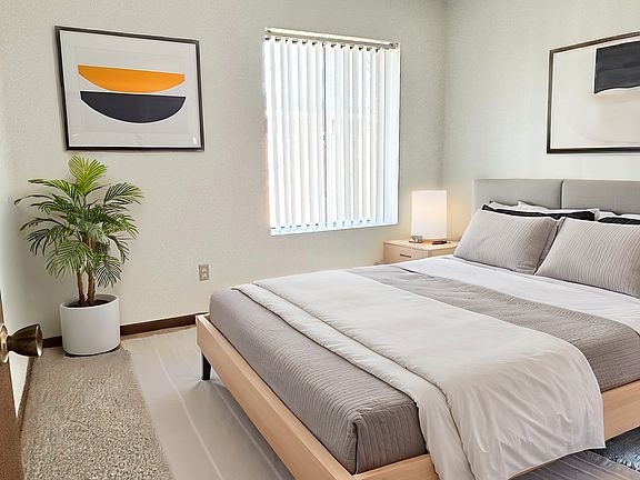 Master Bedroom With Large Closets