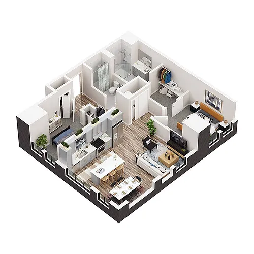 Floor plan C8 - East