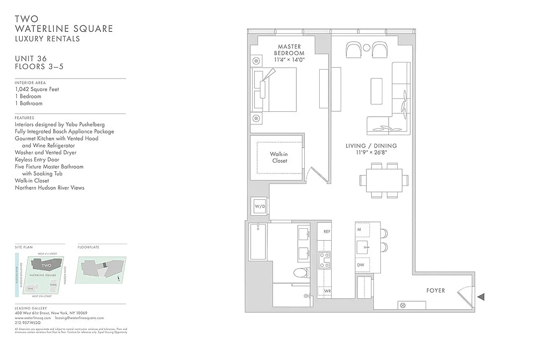 Floor plan Waterline 2: A8