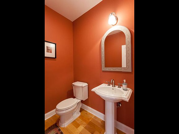 Main level half bath