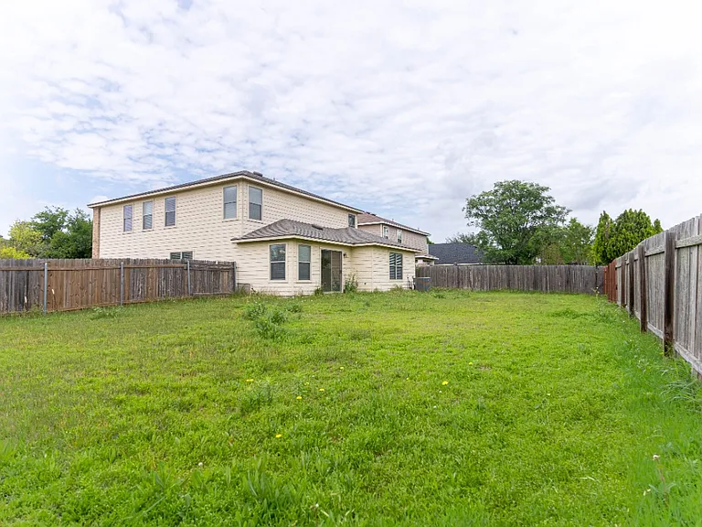 Large Back Yard