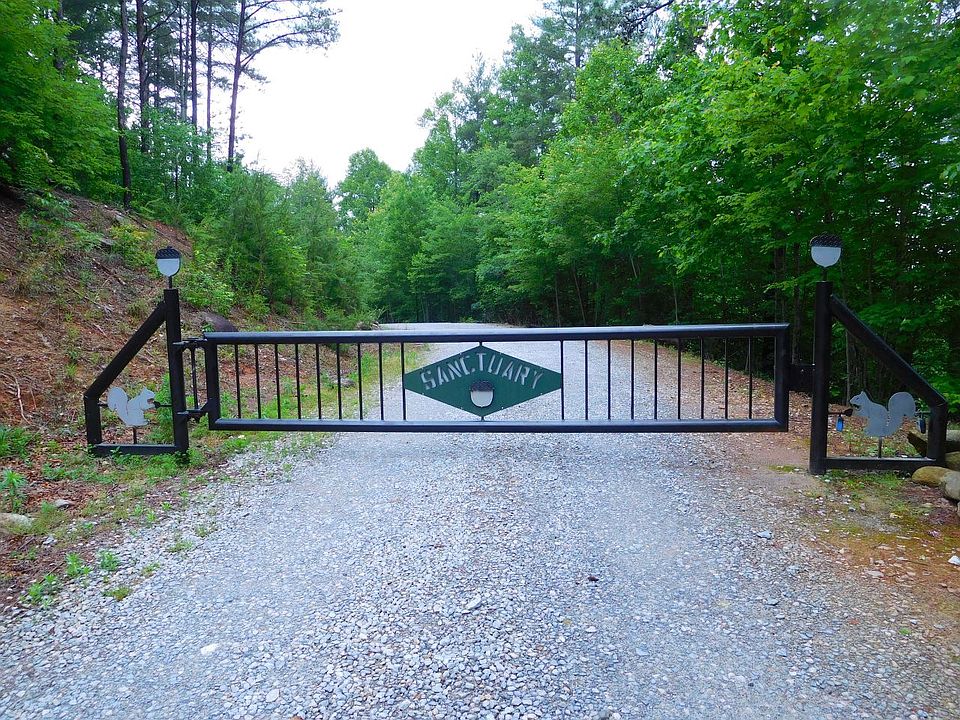 Main entrance gate at the sanctuary 