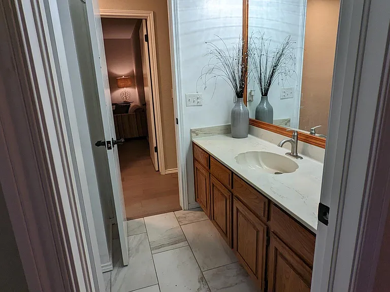 Hall bath