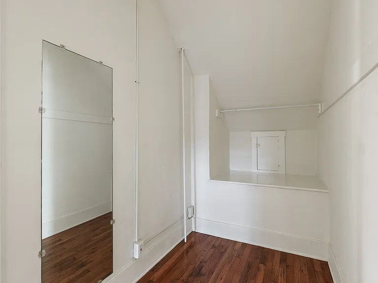 One of two walk-in closets