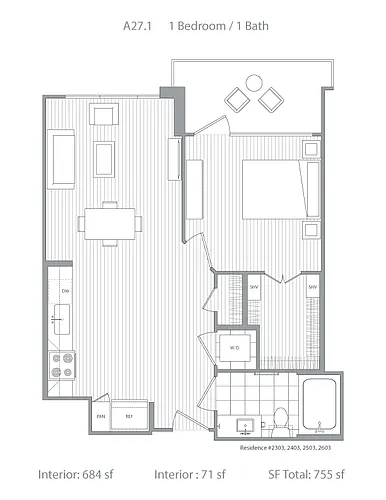Floor plan 1C