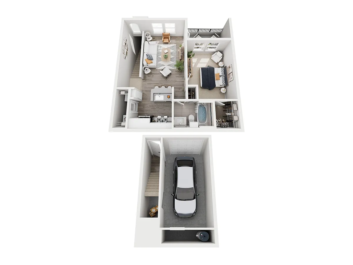 Floor plan A1 1X1