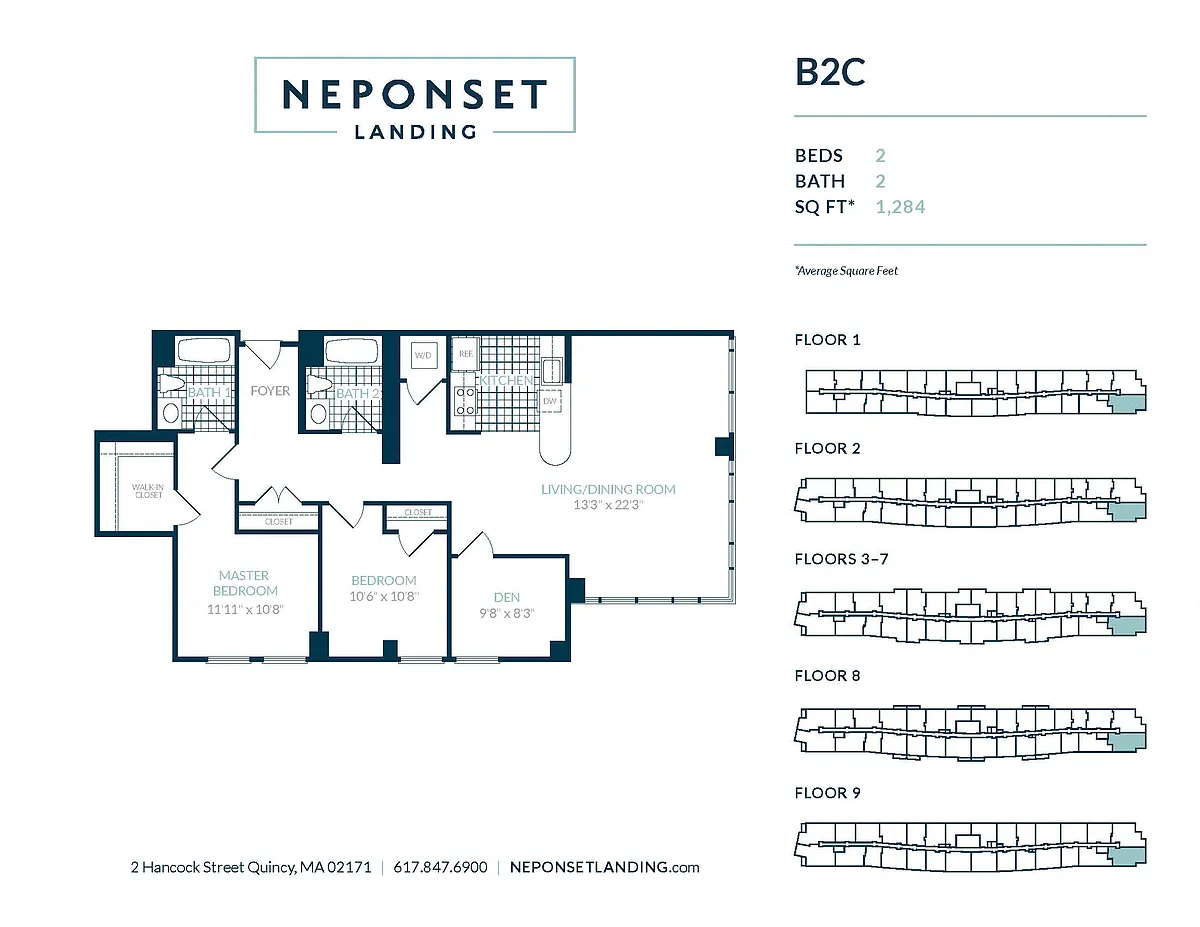 Floor plan B2BD