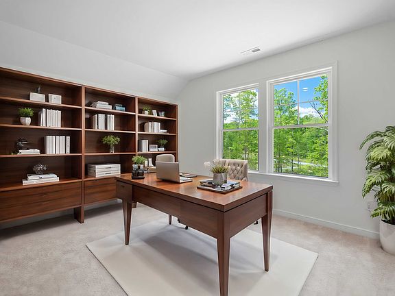 Virtually Staged Office