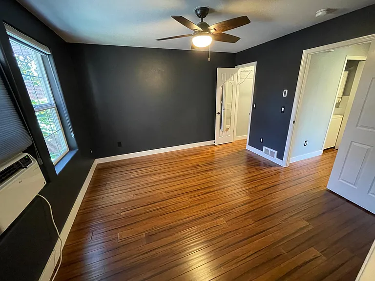 master bedroom (is now painted white)