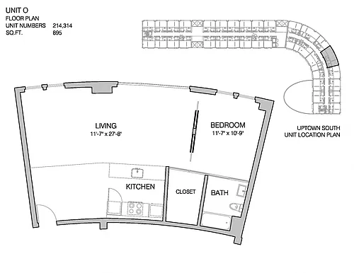 Floor plan S1-895