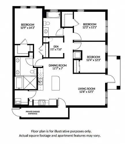 Floor plan C1