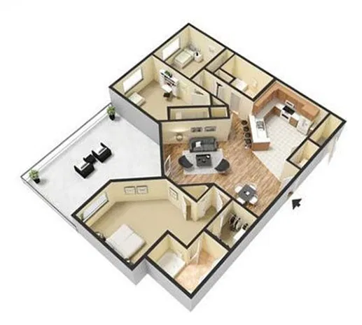 Floor plan THE LIPIZZAN