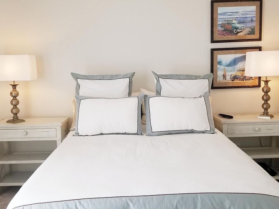 Primary Room with an adjustable bed. Elevate the bed to enjoy reading a book.