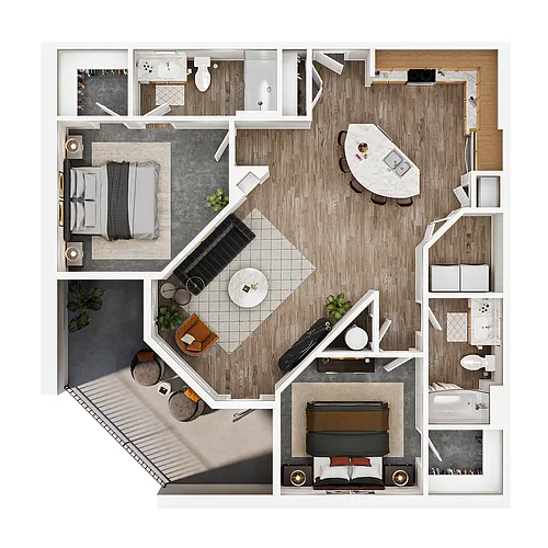 Floor plan B1 Marquis