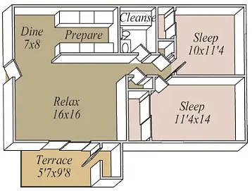 Floor plan Heron