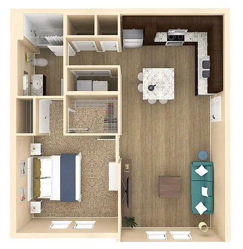 Floor plan Sanctuary