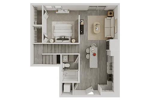 Floor plan S4 + Rooftop Terrace