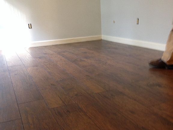 New laminate flooring