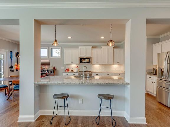 Kitchen with island and newer upgraded appliances