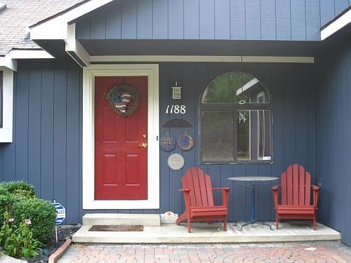 paver stone entrance