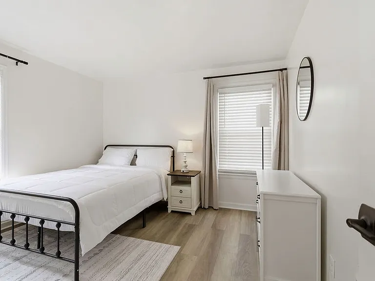 The bedrooms are spacious and thoughtfully appointed.