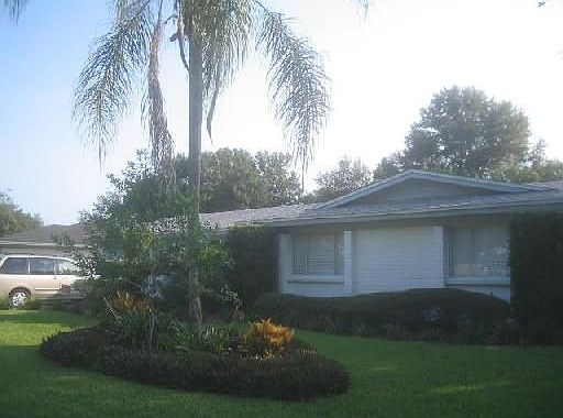 Mature tropical landscaping