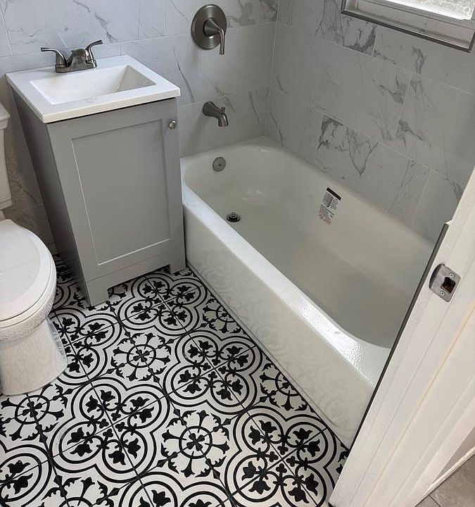New floors and tiles