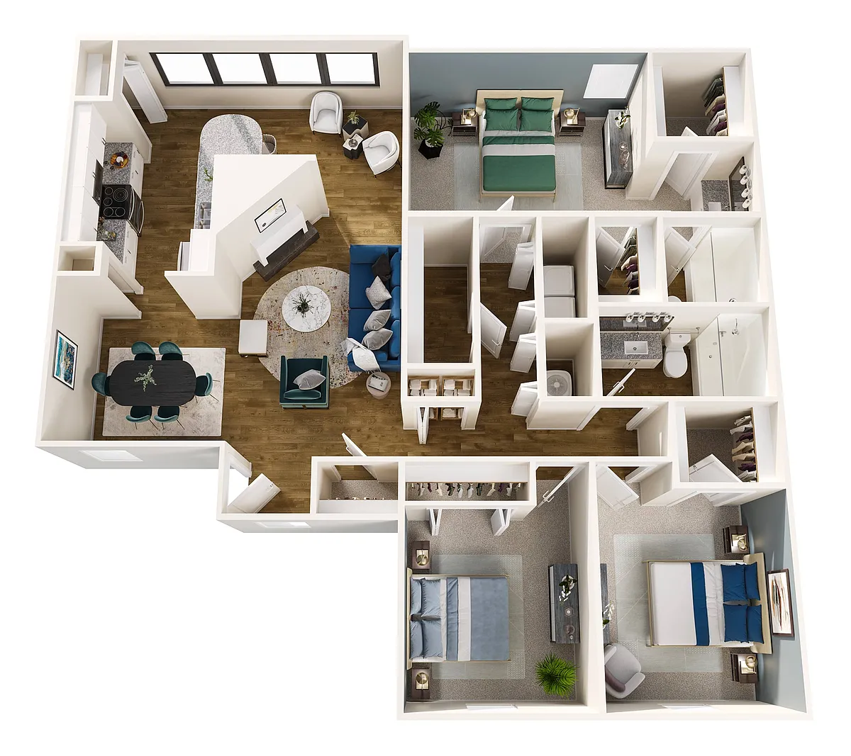 Floor plan The Hickory