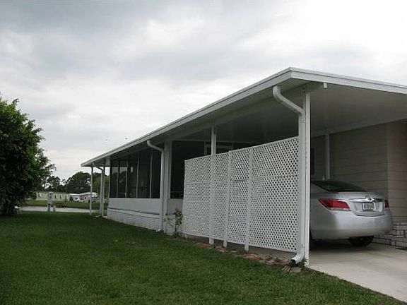 Carport & screened porch