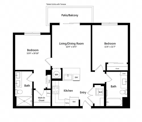 Floor plan B1
