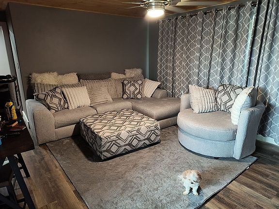 Living room in unit 153