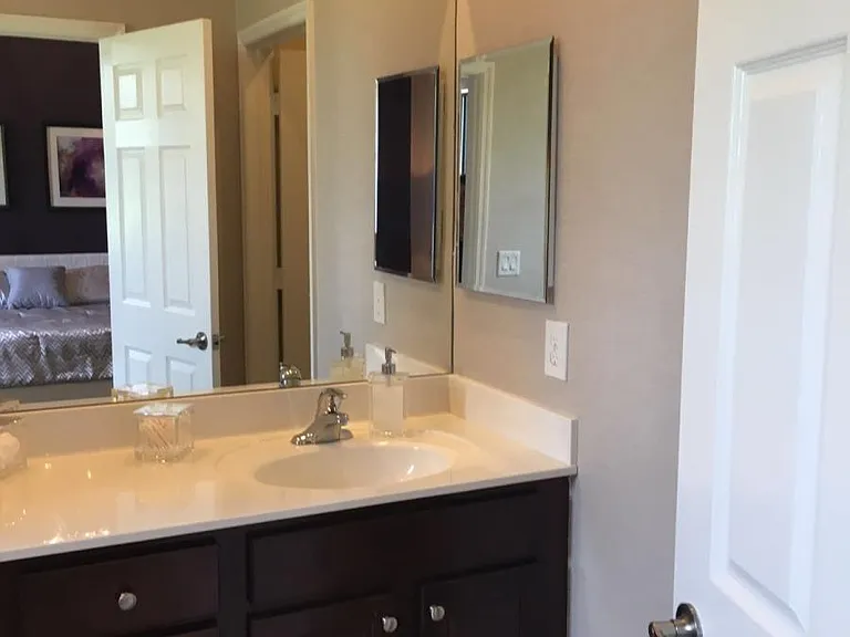 Master bathroom His & Her shower