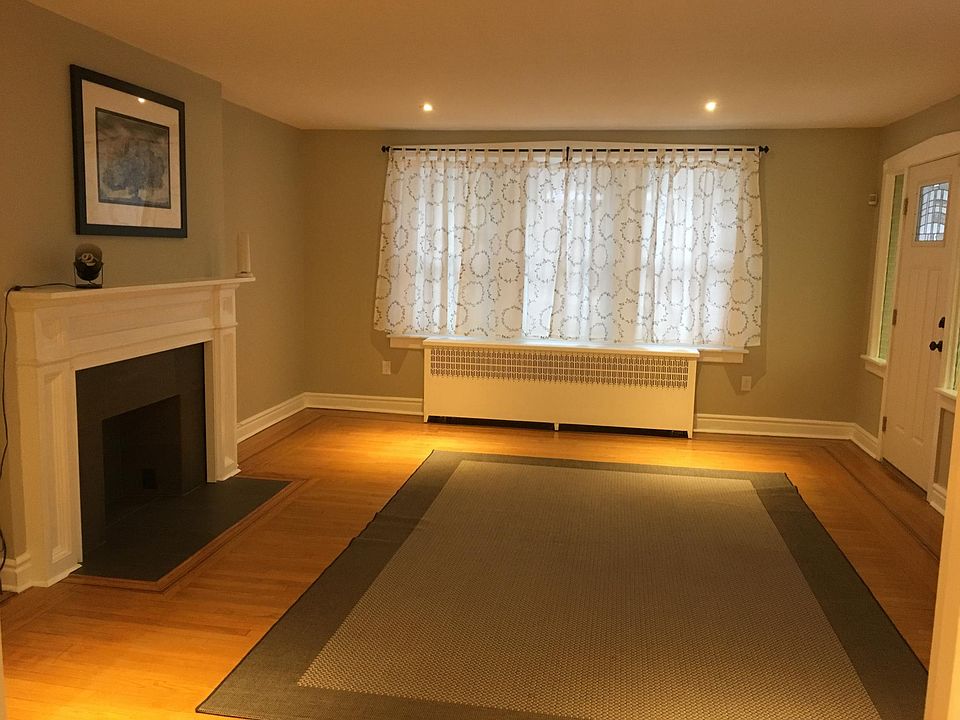 Living Room - Power/Cable Above Fireplace