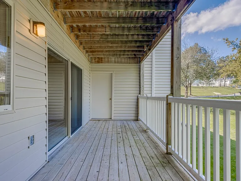 Large Private Balcony