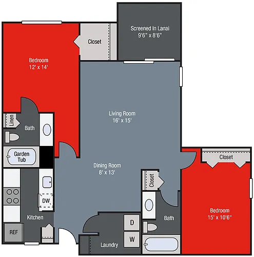 Floor plan B2