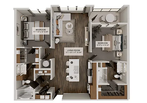 Floor plan Summit (B1B)