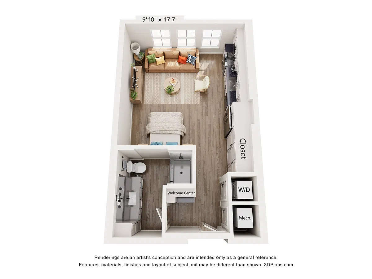 Floor plan The Derbyshire