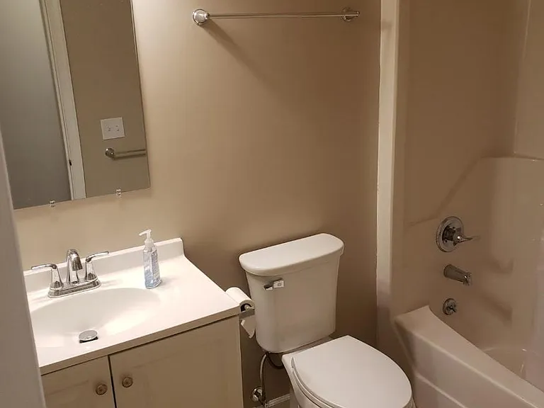 Hall bath.
