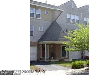 Front yard and garage