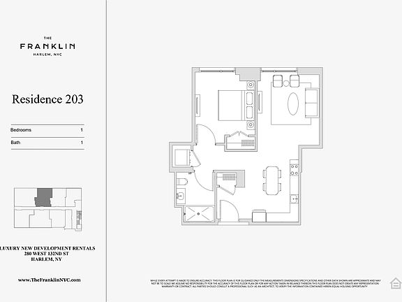2nd image of 282 W 132nd St #203