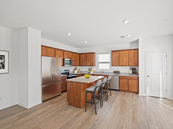 Spacious Kitchen with Island